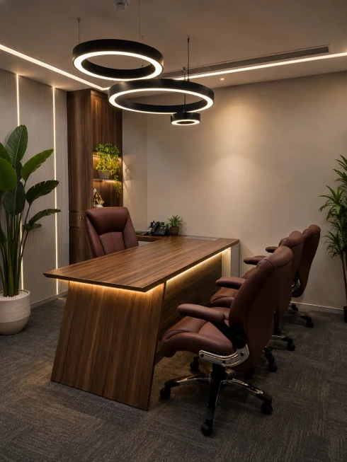 Customized office furniture and interior design