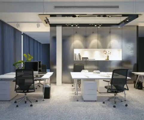 luxurious office interior design ,  luxury interior design office , interior design office