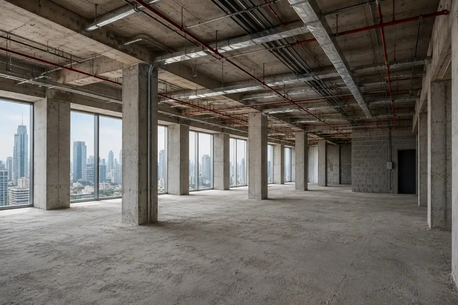 modern turnkey office interior design workspace