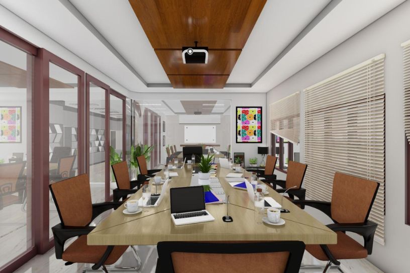 cabin with special meeting area