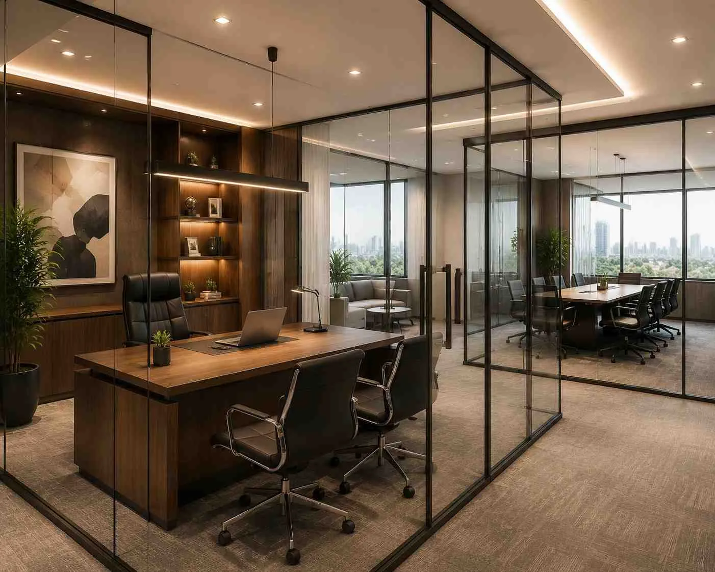 cabin office design