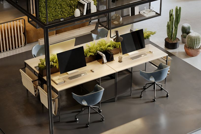 eco friendly office interior