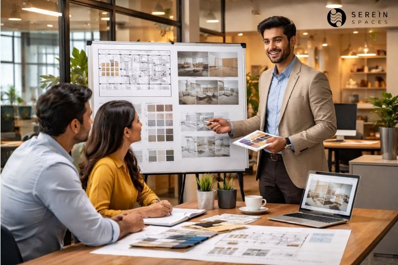 hiring professional office interior designer