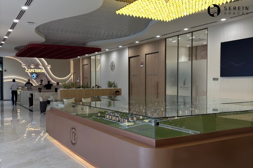 modern corporate office interior