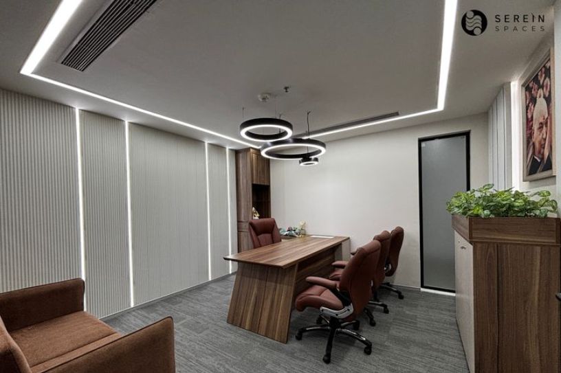 modern executive office lighting design
