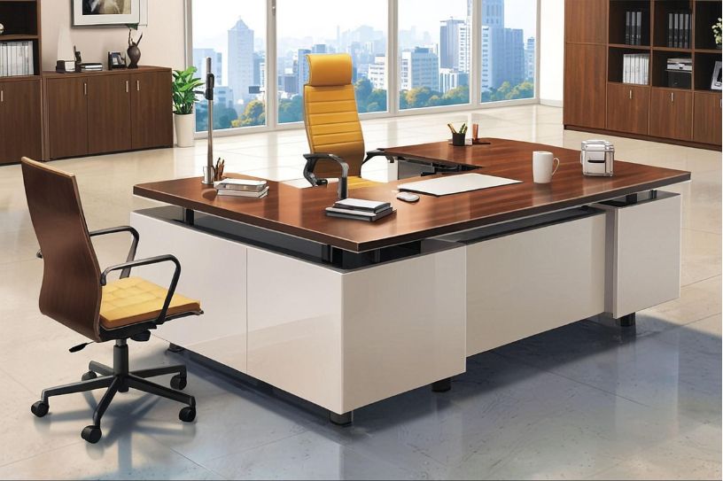 modern l shaped executive desk