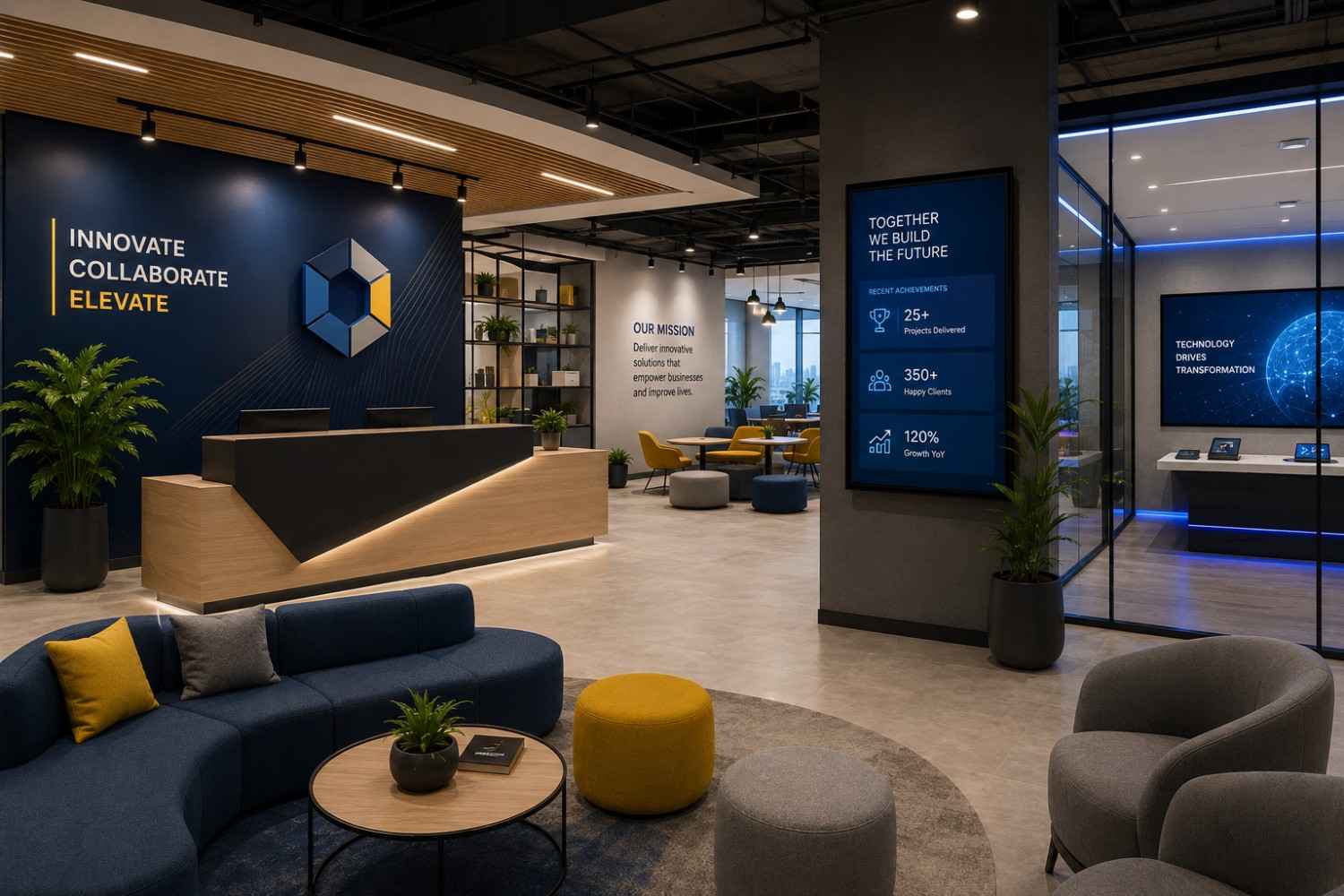 Office Branding Ideas for IT Companies