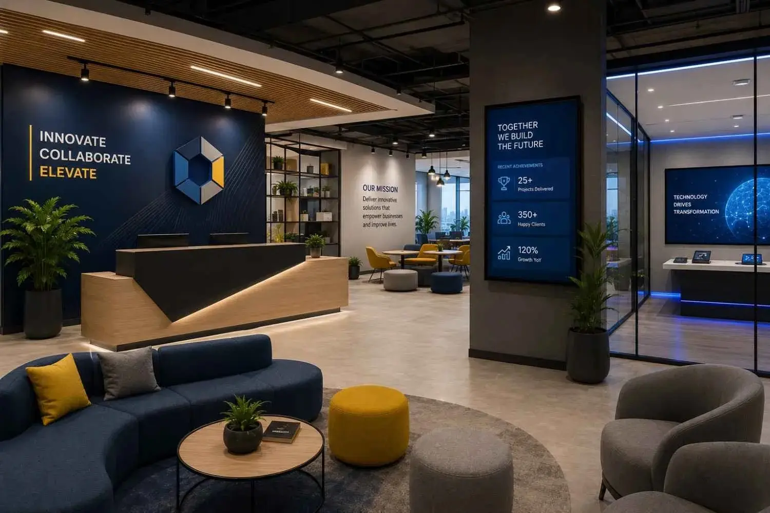 Office Branding Ideas for IT Companies