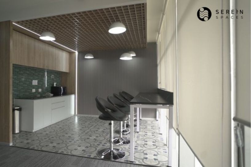 office pantry cafeteria lighting design