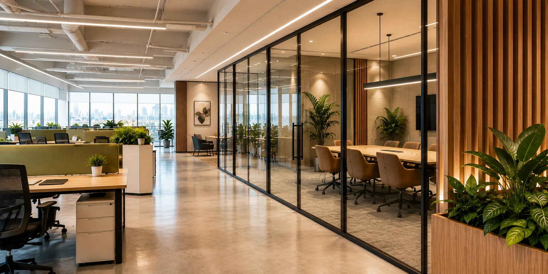 cabin vs cubicle office design