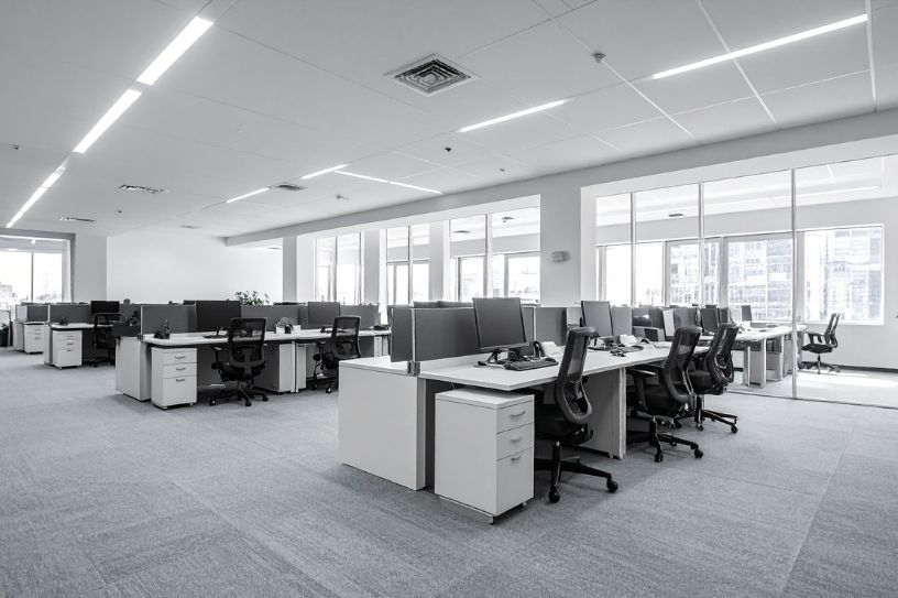 open workspace for defined zones