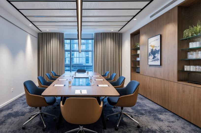 stylish modern meeting room