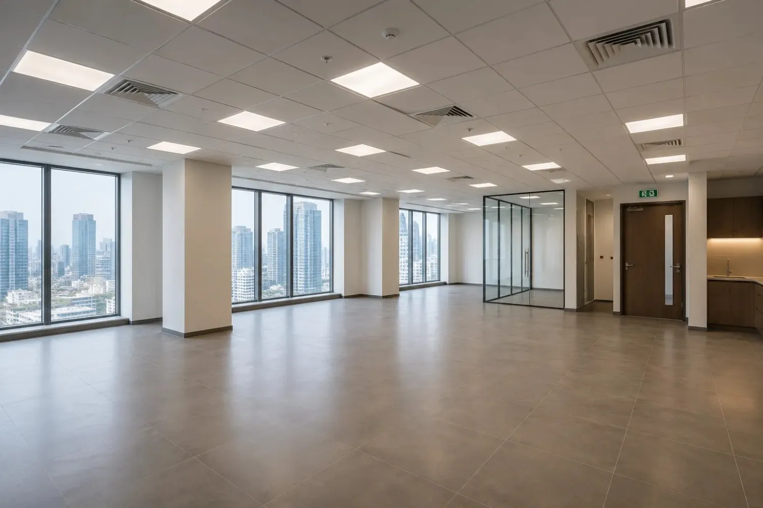 contractor based office interior project planning