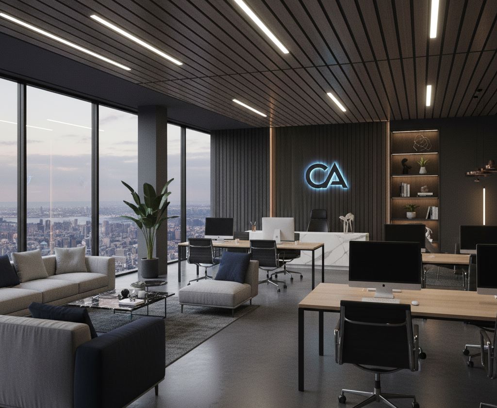 luxury ca office interior design
