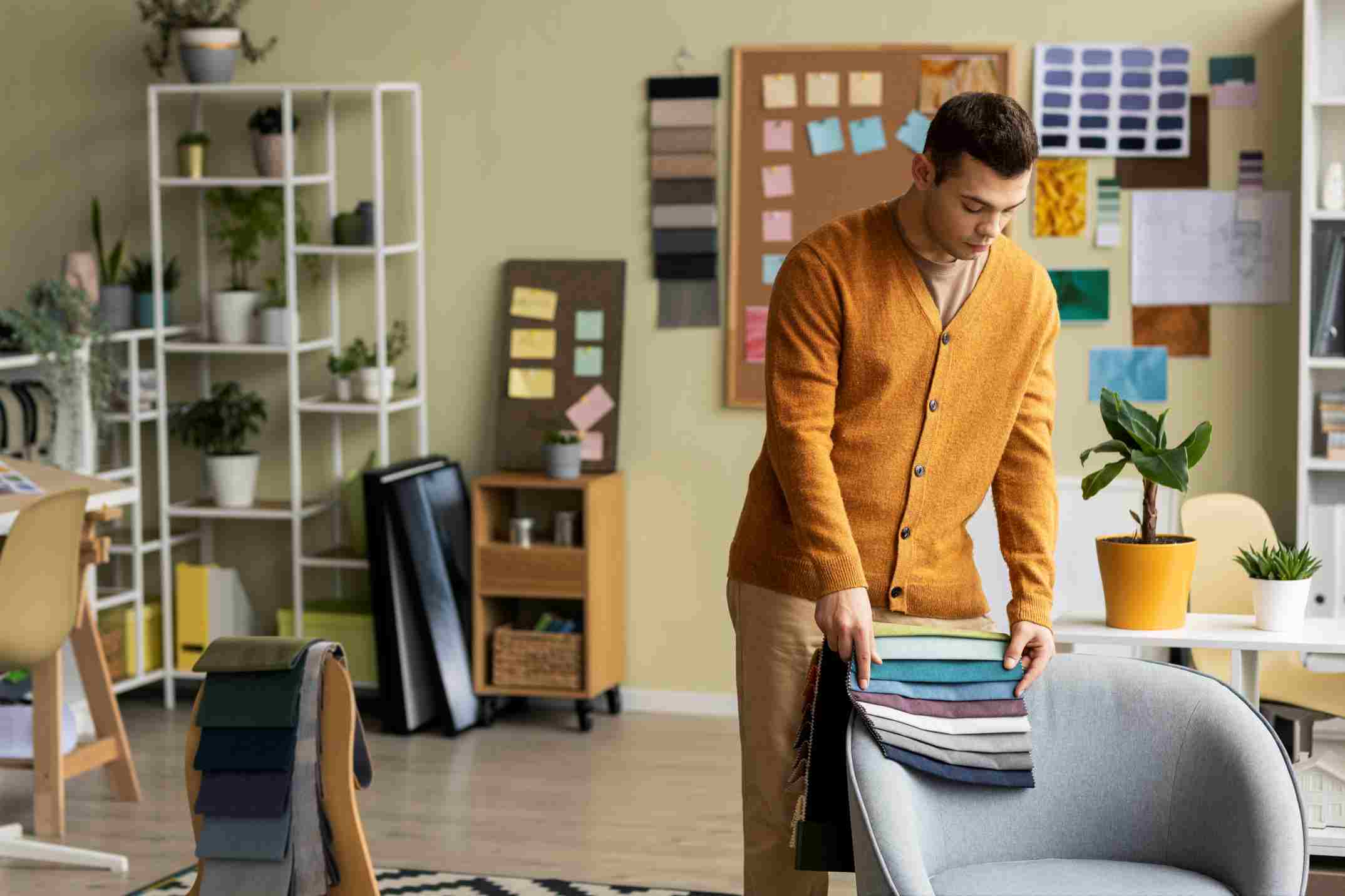 scenery designers office work