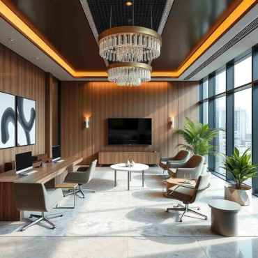 modern luxury office interior